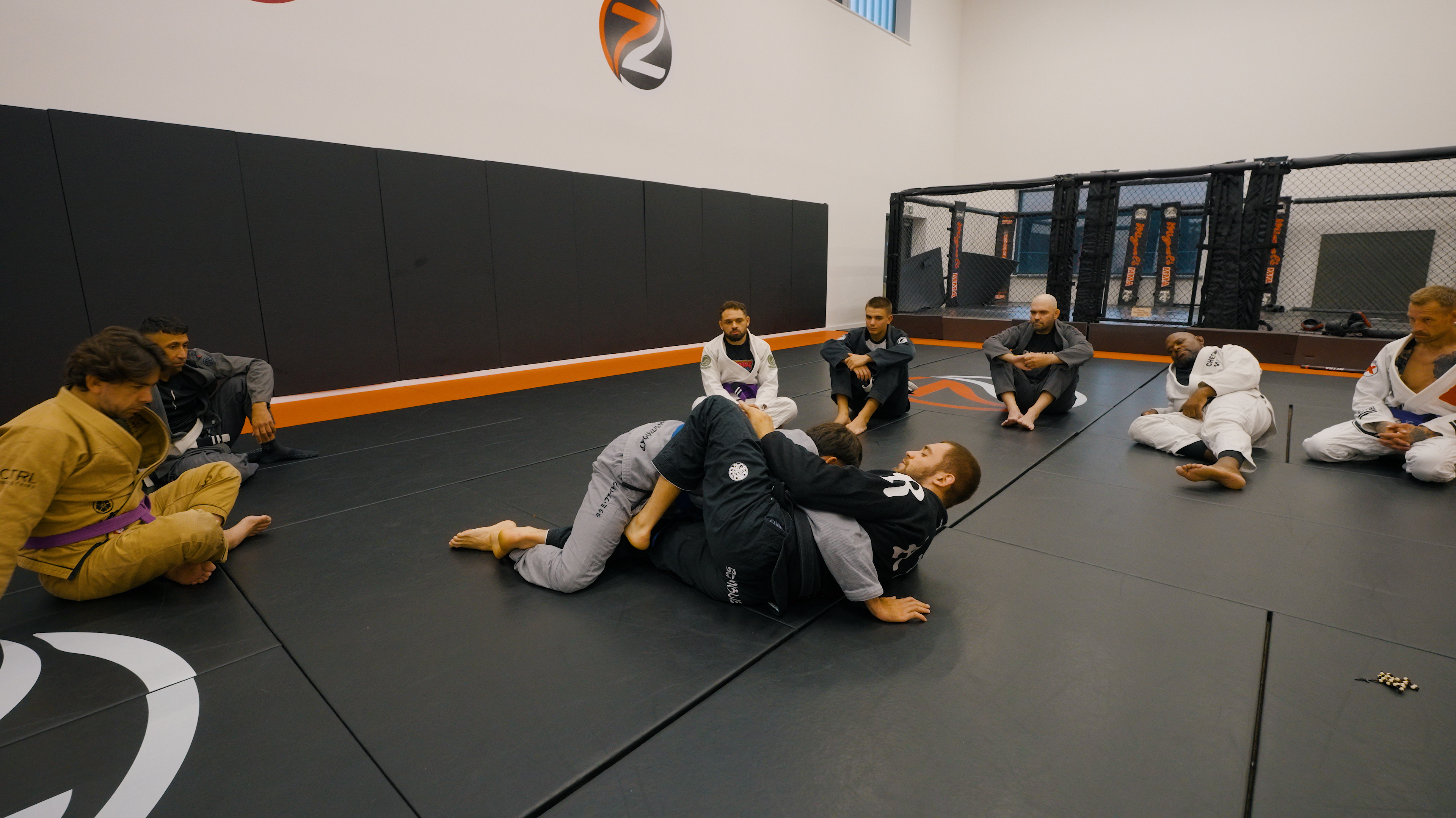 BJJ training at Zilla Training