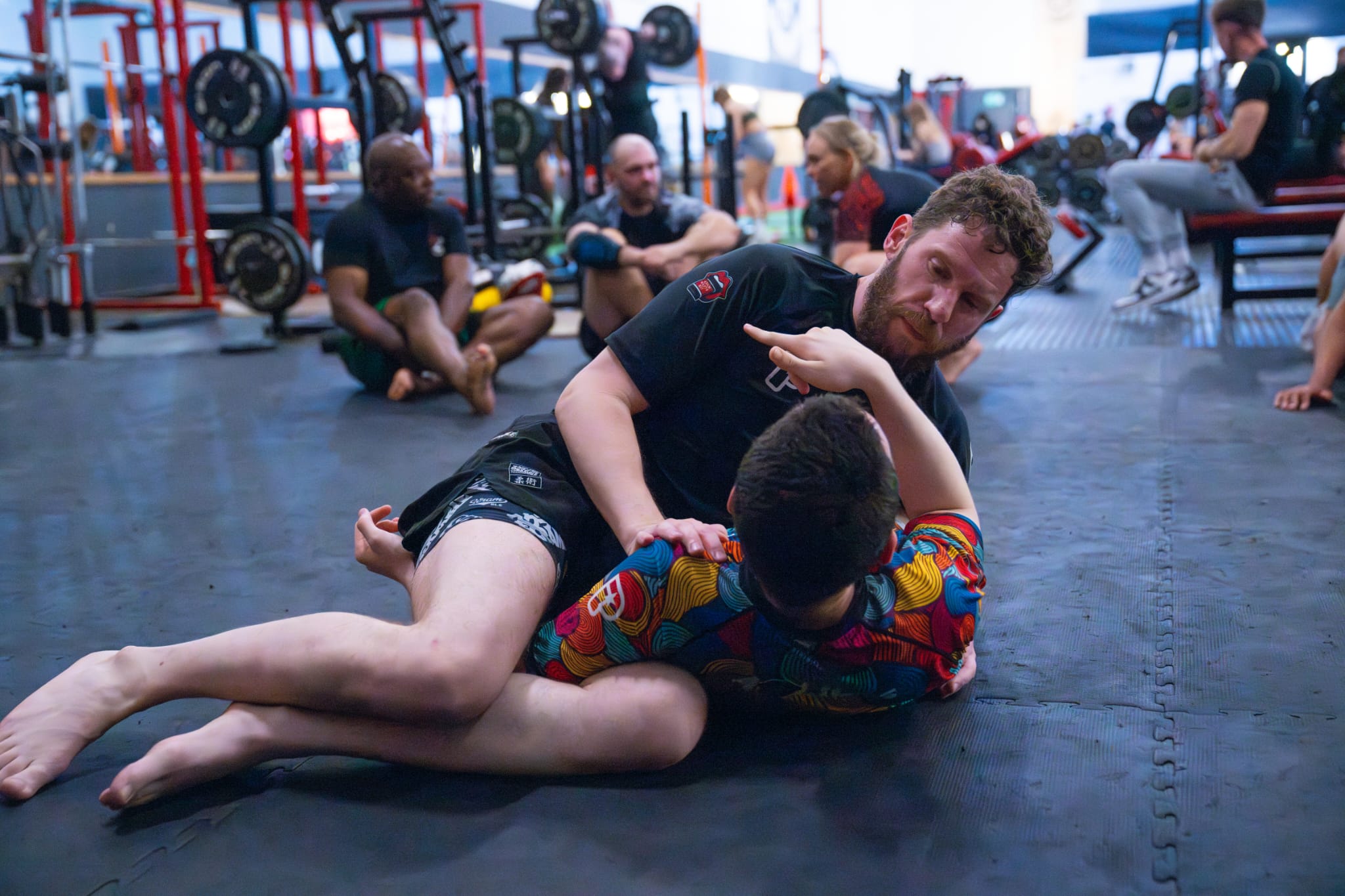 BJJ training at Zilla Training